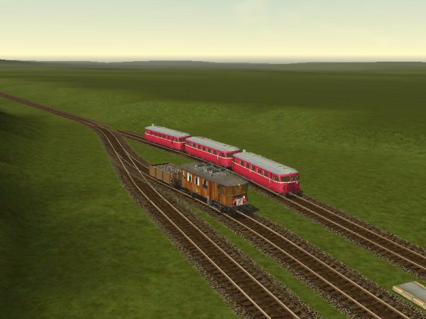 Et screenshot fra mit projekt "Langelandsbanen".